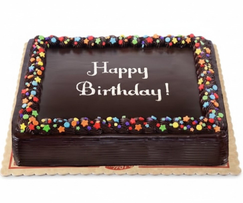 Dedication Cake Big 8X12